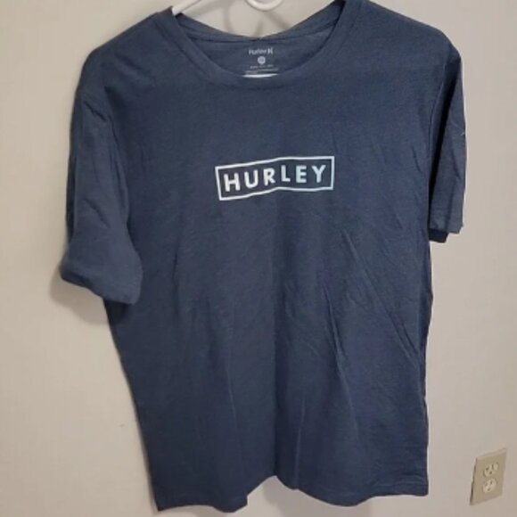 Blue men's medium Hurley tee-shirt - Picture 1 of 1